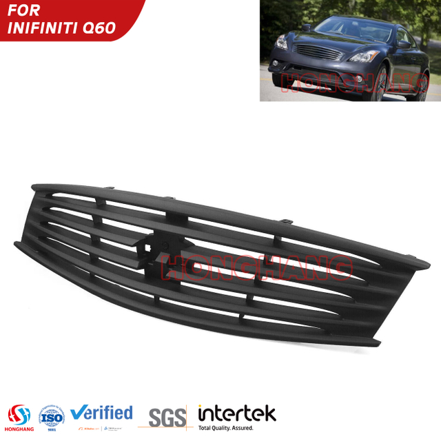 ABS-Frontsto&szlig;stangengitter, oberer Grillschutz, vorderer oberer K&uuml;hlergrill f&uuml;r Infiniti Q60 2014–2015