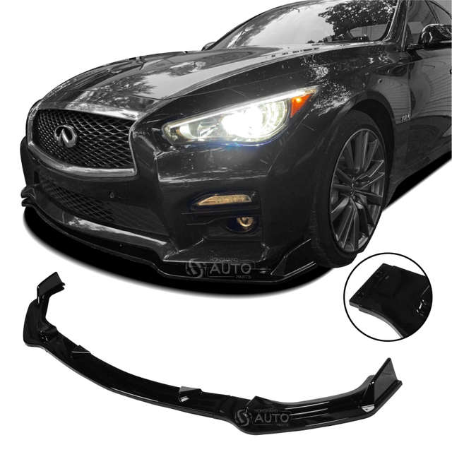 Splitter per paraurti anteriore per Infiniti Q50 2014 2015 2016 2017