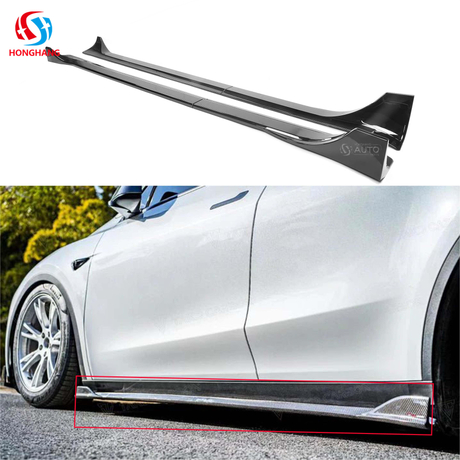 Боковая юбка для модели TESLA Y 2017 2018 2019 2020 2021 2022 2023 