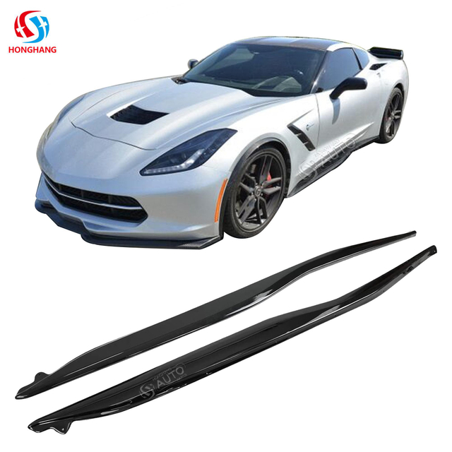 サイドスカートシボレーコルベット C7 2014 2015 2016 2017 2018 2019