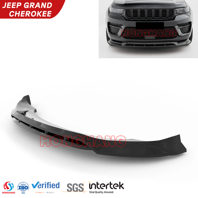 Splitter per labbro del paraurti anteriore per Jeep Grand Cherokee MK5 2021-
