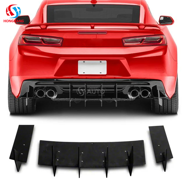 Диффузор для губ заднего бампера для Chevrolet Camaro 2016 2017 2018 2019 2020 2021 2022 2023 2024