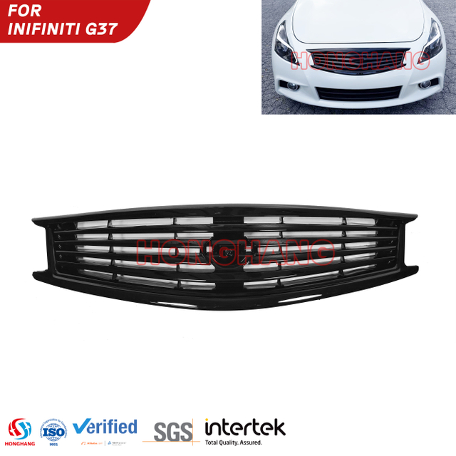 ABS-Frontsto&szlig;stangengrill, oberer Grillschutz, vorderer oberer Grill f&uuml;r Infiniti G37/G25 Q40 2010–2013