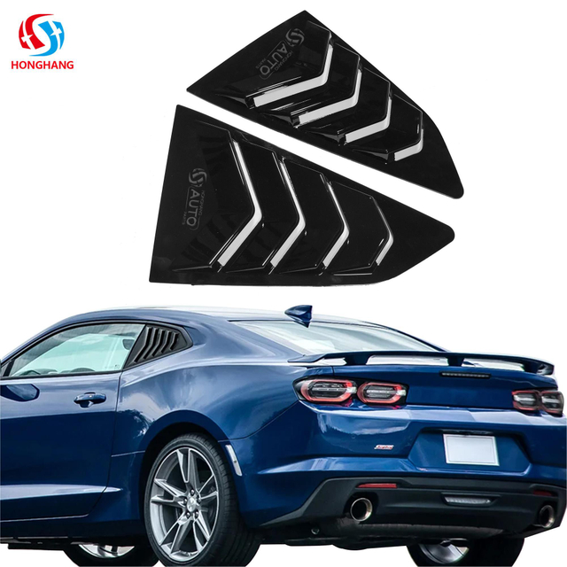 Auto-Heckfenster-Dreieck-Fensterl&auml;den-Abdeckung f&uuml;r Chevrolet Camaro 2015 2016 2017 2018 2019