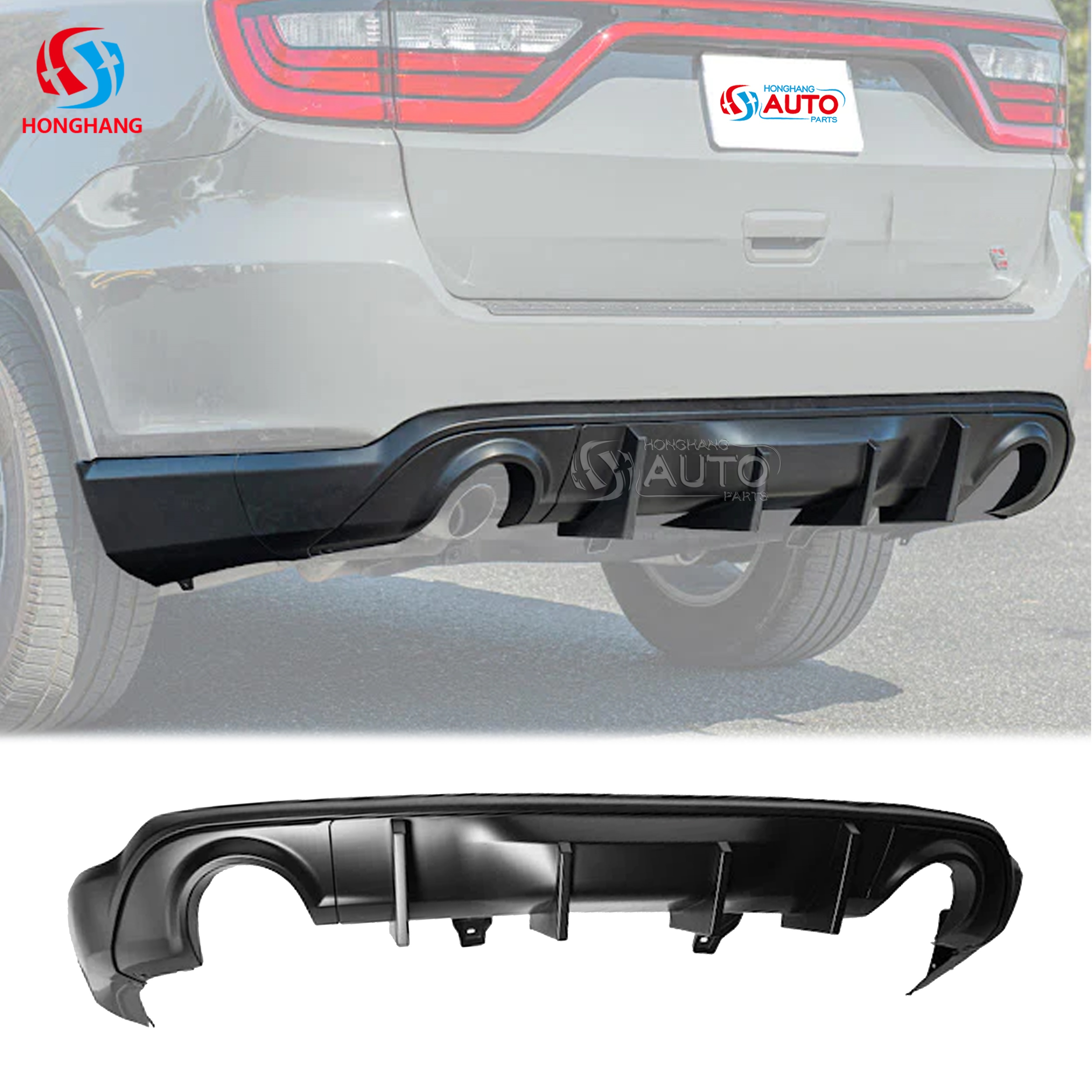 Spoiler diffusore posteriore Dodge Durango SRT Hellcat 2021 2022 2023 2024