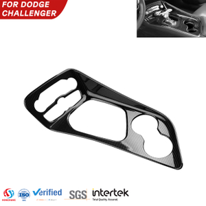 Cubierta de Panel de cambio de marchas Interior para Dodge Challenger 2015 2016 2017 2018 2019 2020 2021 2022 2023 2024+